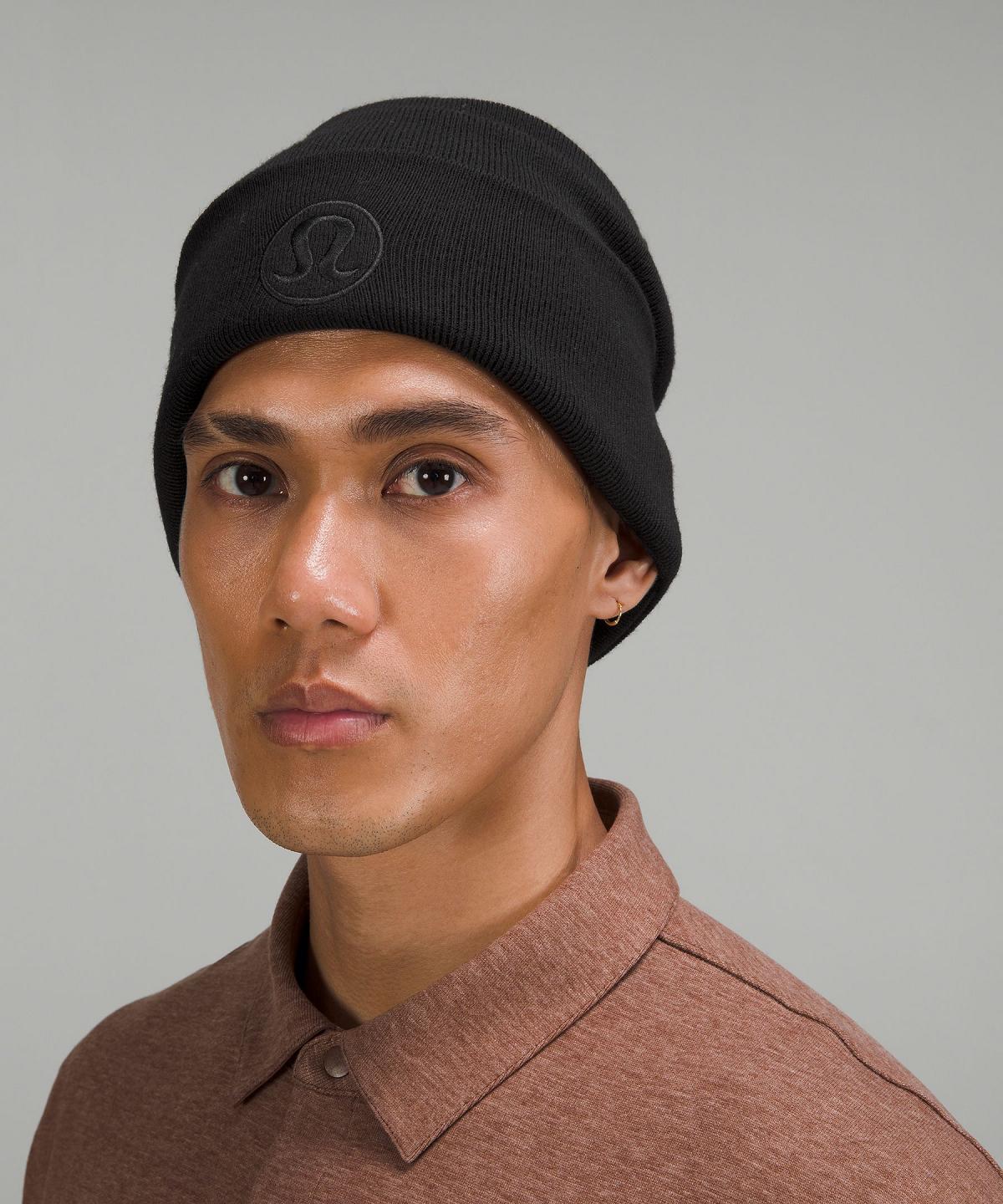 Lululemon Warm Revelation Hatt Herre Svarte | NO_LuLu65311