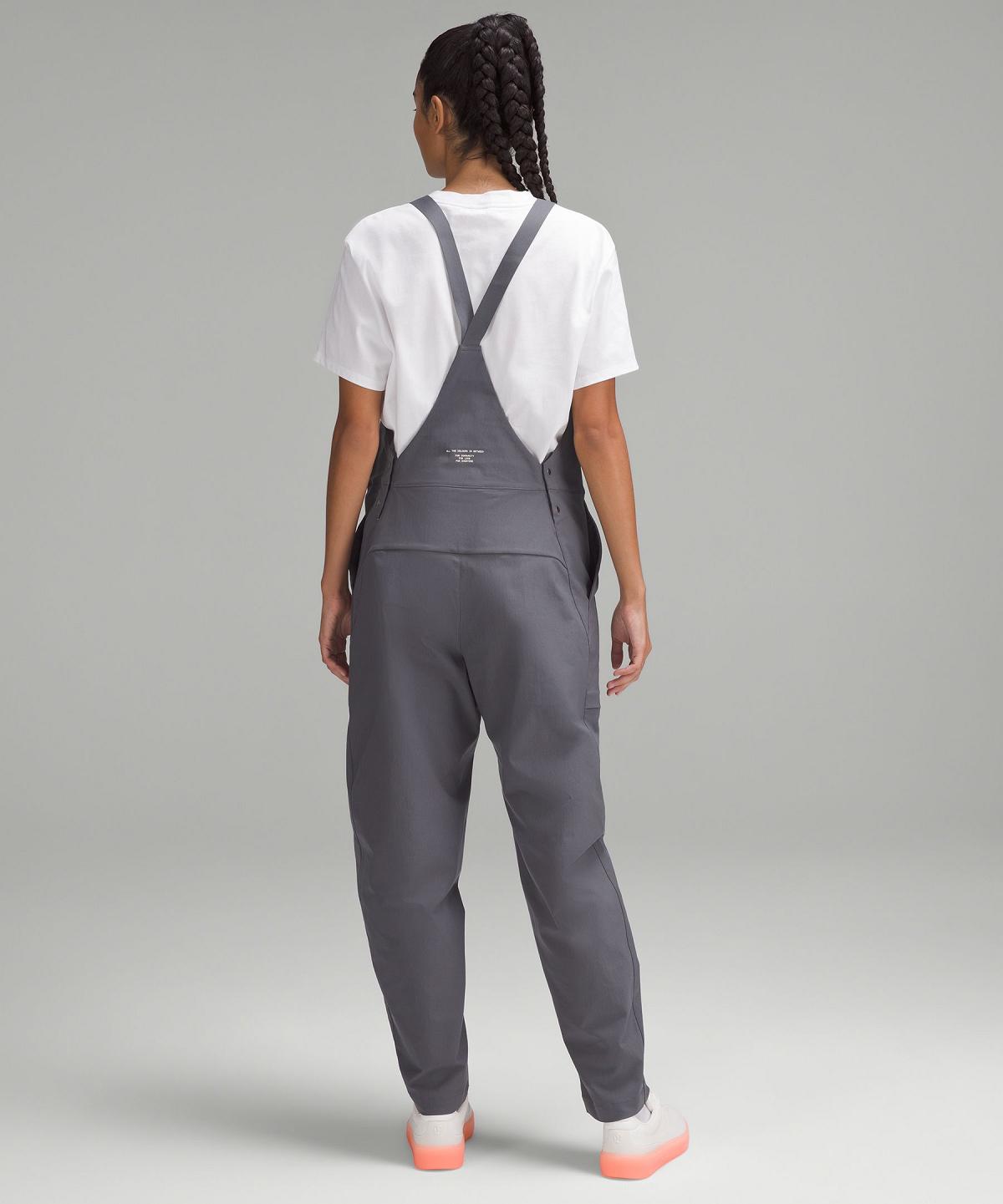 Lululemon Women's Woven Overalls Jumpsuit Dame Grå | NO_LuLu76186