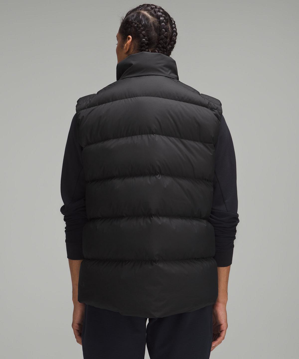 Lululemon Wunder Puff Vest Jakker Og Jakker Herre Svarte | NO_LuLu51639