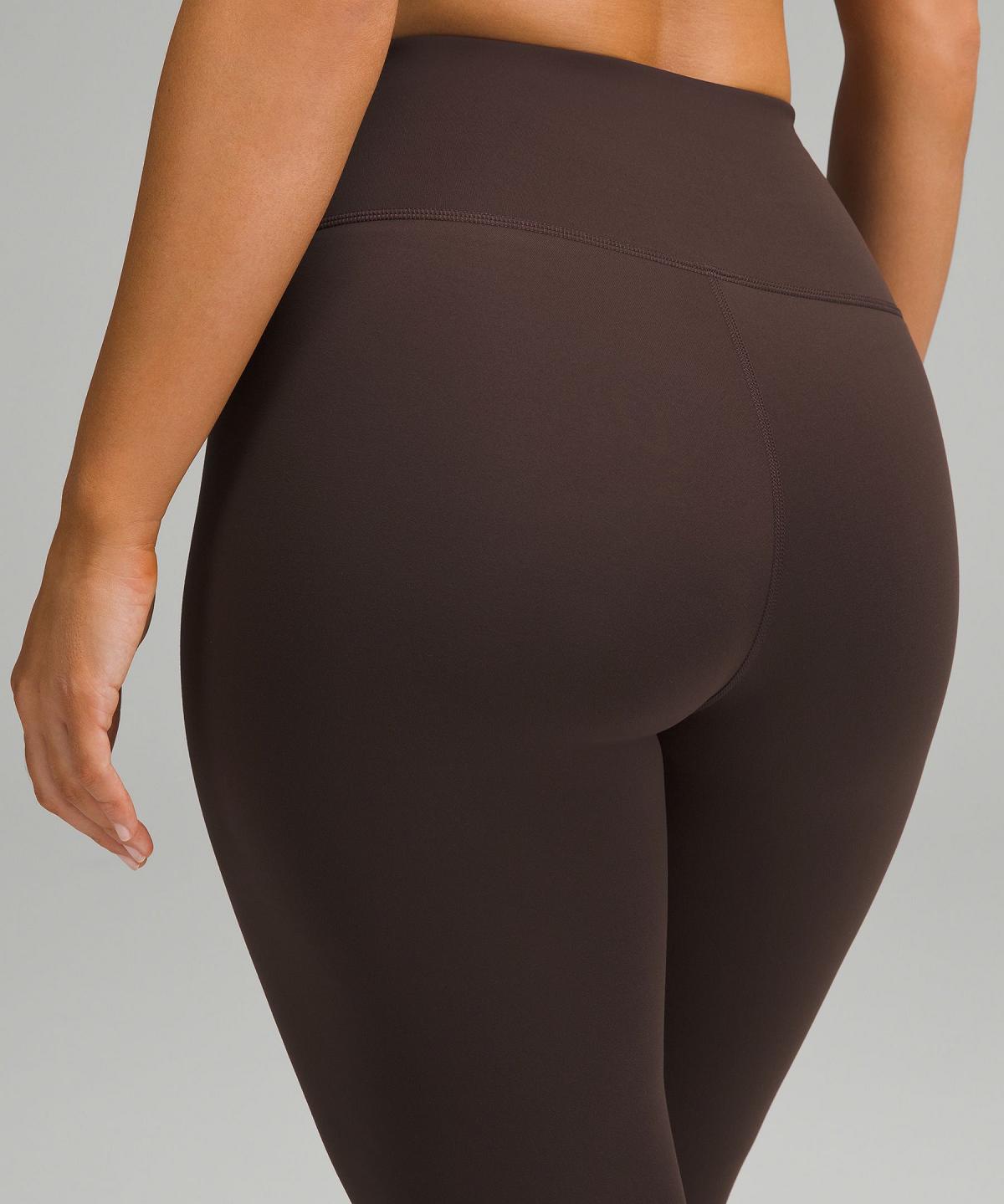 Lululemon Wunder Train Contour Fit High-Rise Tight 28" Leggings Dame Brune | NO_LuLu35558