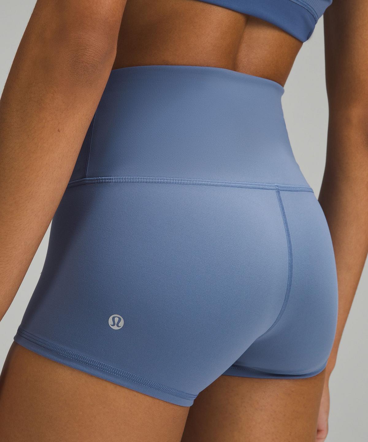 Lululemon Wunder Train High-Rise 2" Shorts Dame Blå | NO_LuLu75698