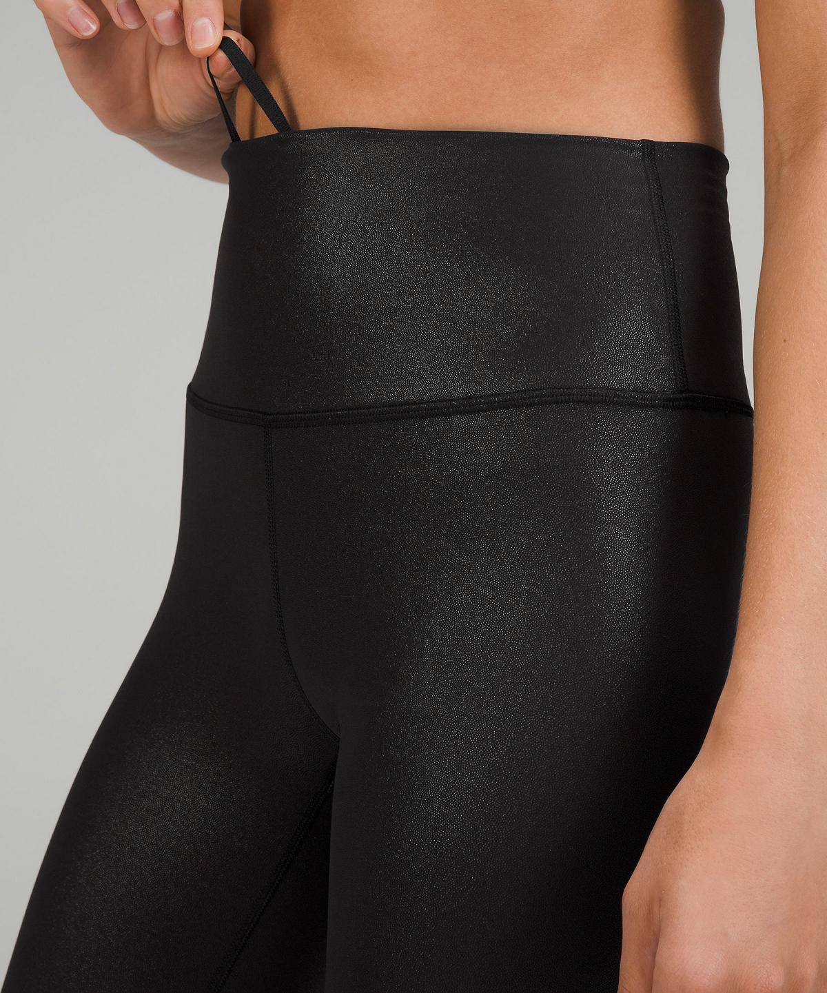 Lululemon Wunder Train High-Rise Crop 23" Leggings Dame Svarte | NO_LuLu85975