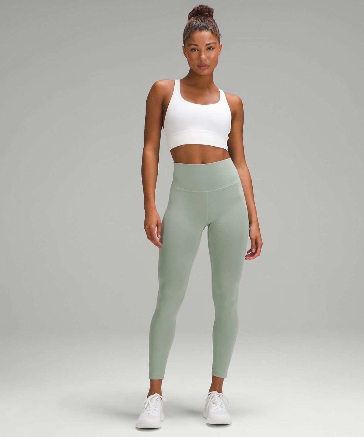 Lululemon Wunder Train High-Rise Tight 25" Leggings Dame Grønn | NO_LuLu56350