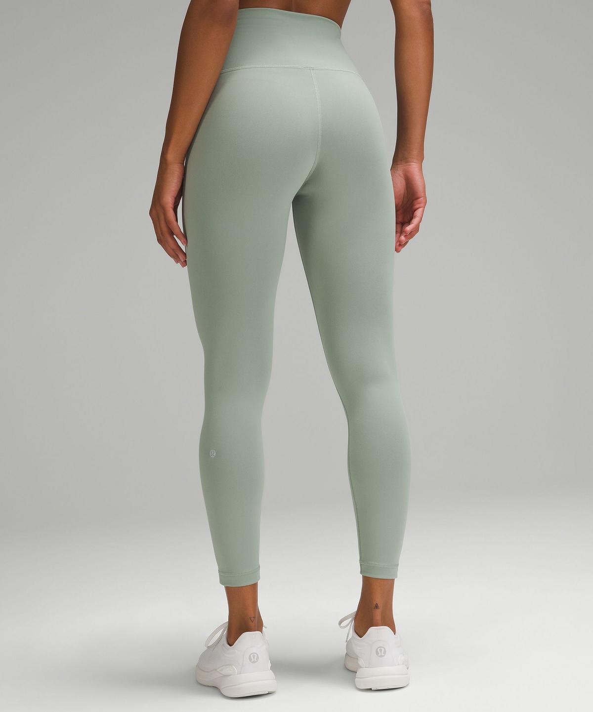 Lululemon Wunder Train High-Rise Tight 25" Leggings Dame Grønn | NO_LuLu56350