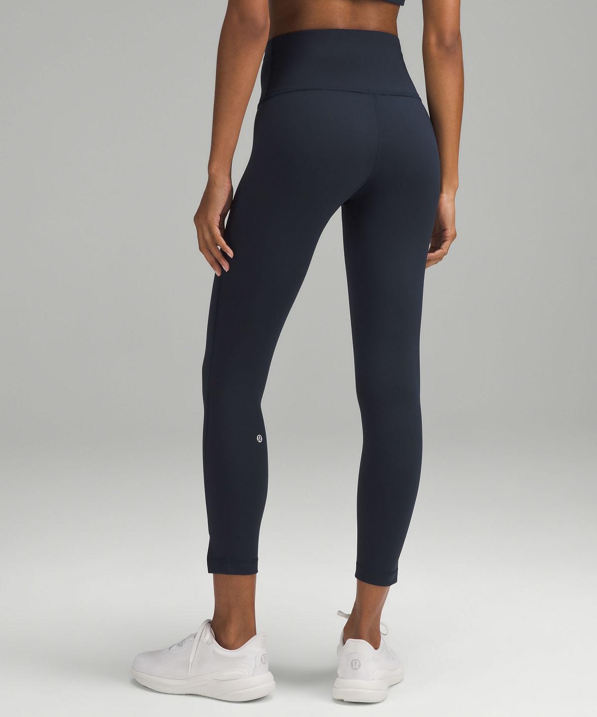 Lululemon Wunder Train High-Rise Tight 25" Leggings Dame Marineblå | NO_LuLu66696