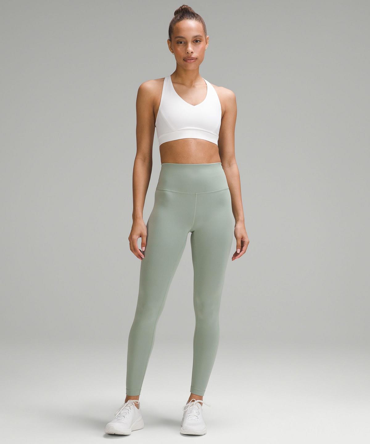 Lululemon Wunder Train High-Rise Tight 28" Leggings Dame Grønn | NO_LuLu79003