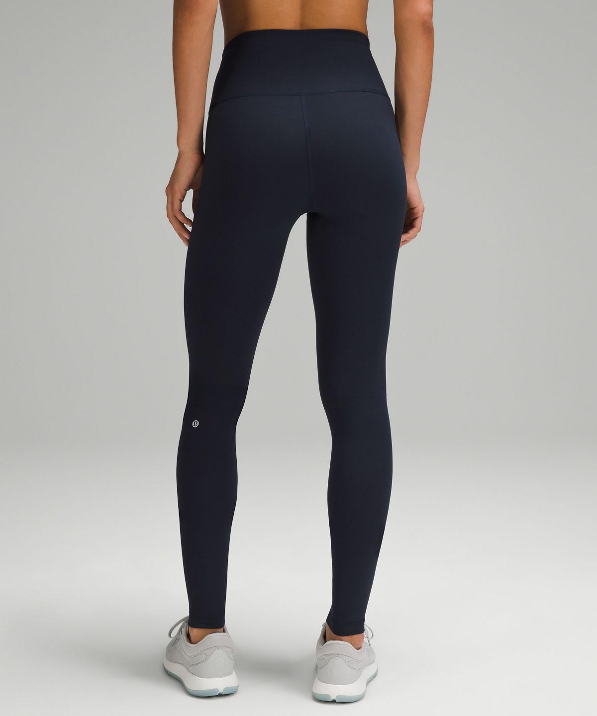 Lululemon Wunder Train High-Rise Tight 31" Leggings Dame Marineblå | NO_LuLu68455