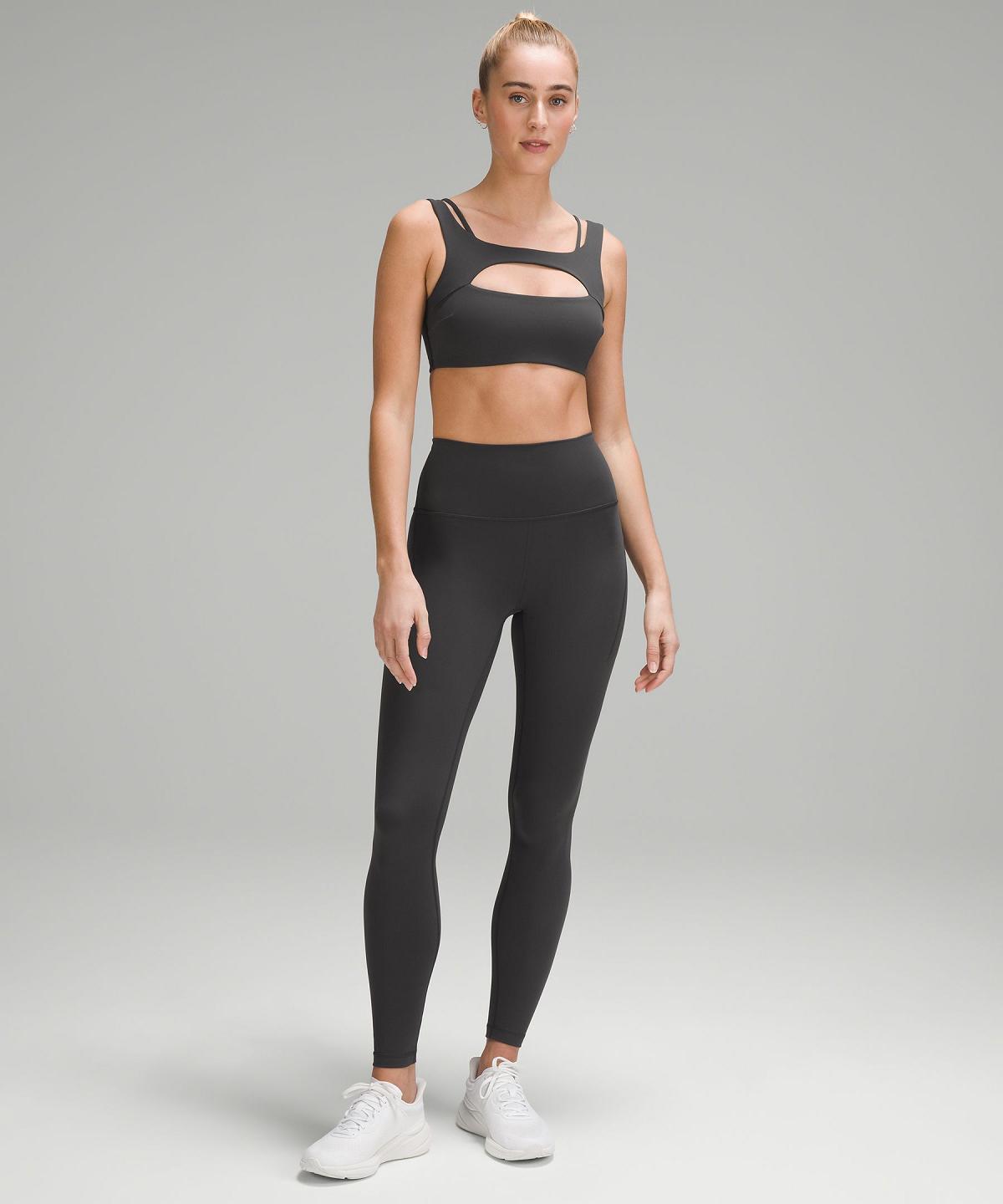 Lululemon Wunder Train High-Rise Tight with Pockets 28" Leggings Dame Dyp Grå | NO_LuLu16496