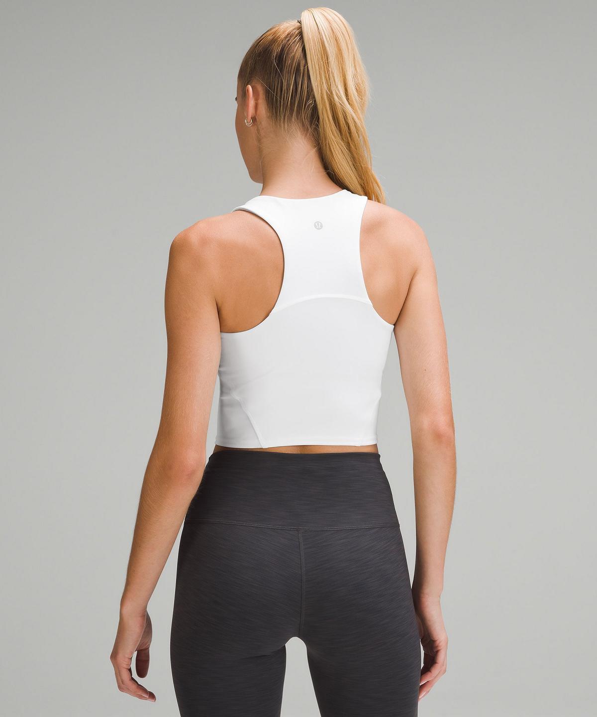 Lululemon Wunder Train Racerback Skjorte Dame Hvite | NO_LuLu74515