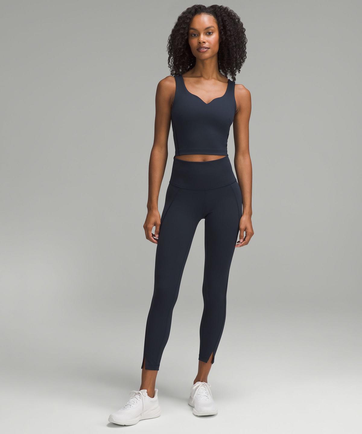 Lululemon Wunder Train Sweetheart Skjorte Dame Marineblå | NO_LuLu92916