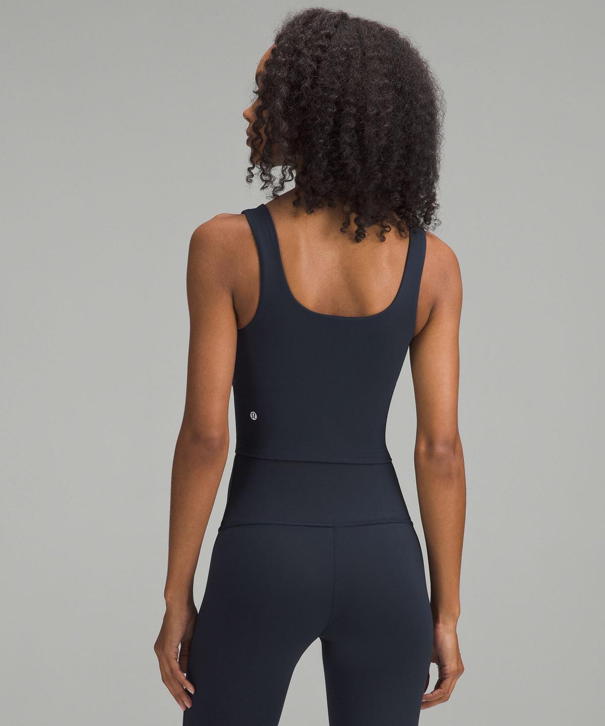 Lululemon Wunder Train Sweetheart Skjorte Dame Marineblå | NO_LuLu92916