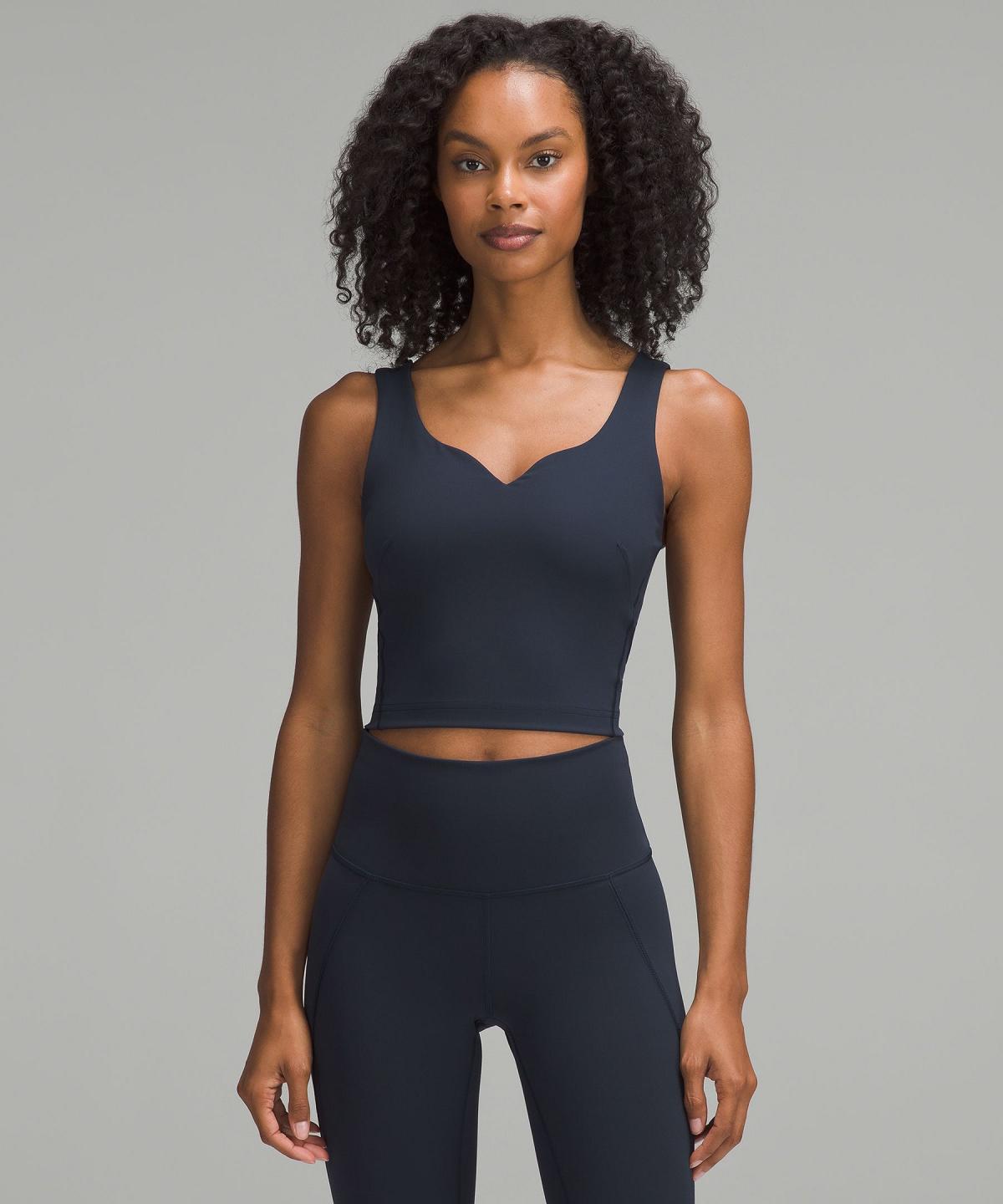 Lululemon Wunder Train Sweetheart Skjorte Dame Marineblå | NO_LuLu92916