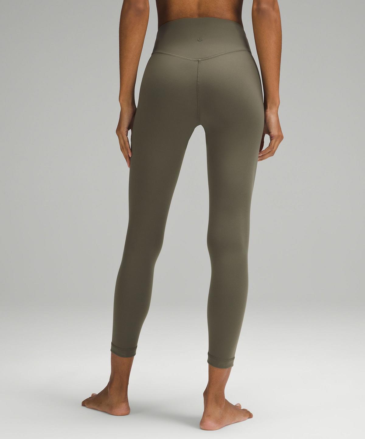 Lululemon Wunder Under SmoothCover High-Rise Tight 25" Leggings Dame Grønn | NO_LuLu72434