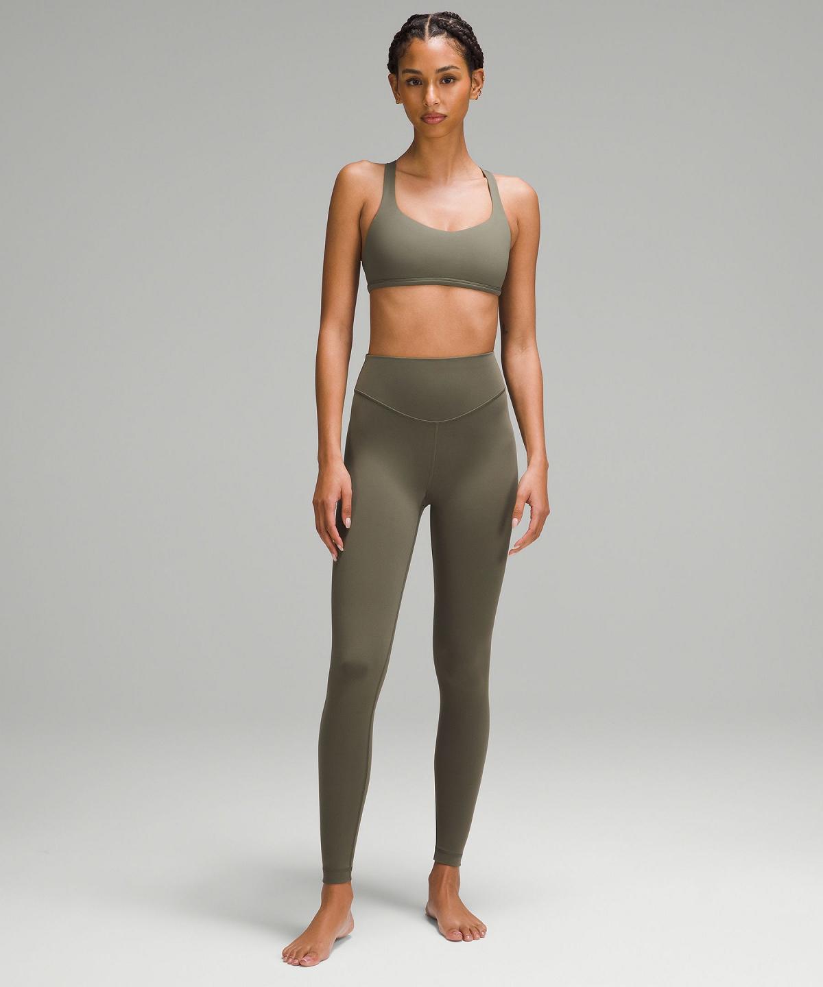 Lululemon Wunder Under SmoothCover High-Rise Tight 28" Bukse Dame Grønn | NO_LuLu34122