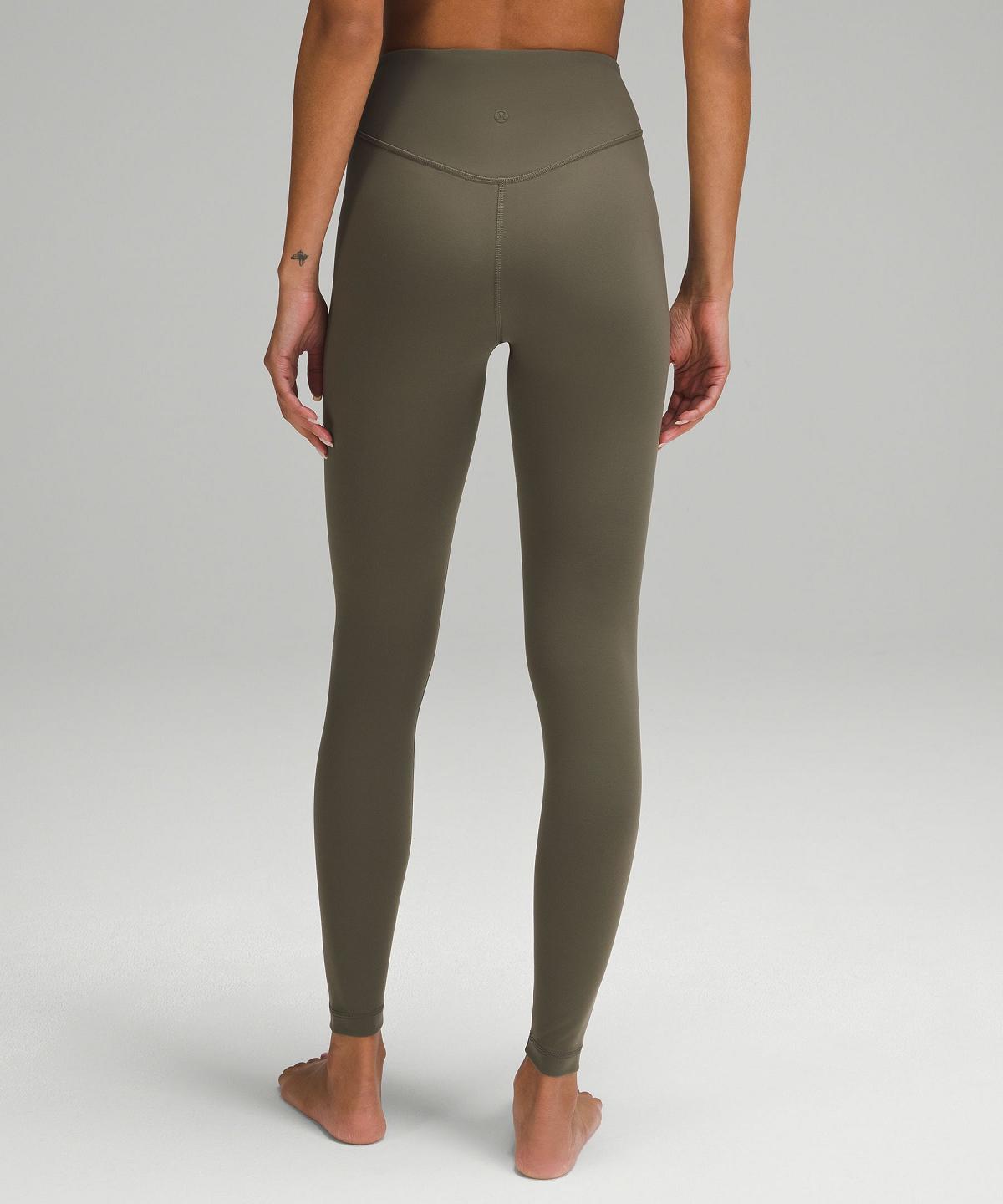 Lululemon Wunder Under SmoothCover High-Rise Tight 28" Bukse Dame Grønn | NO_LuLu34122