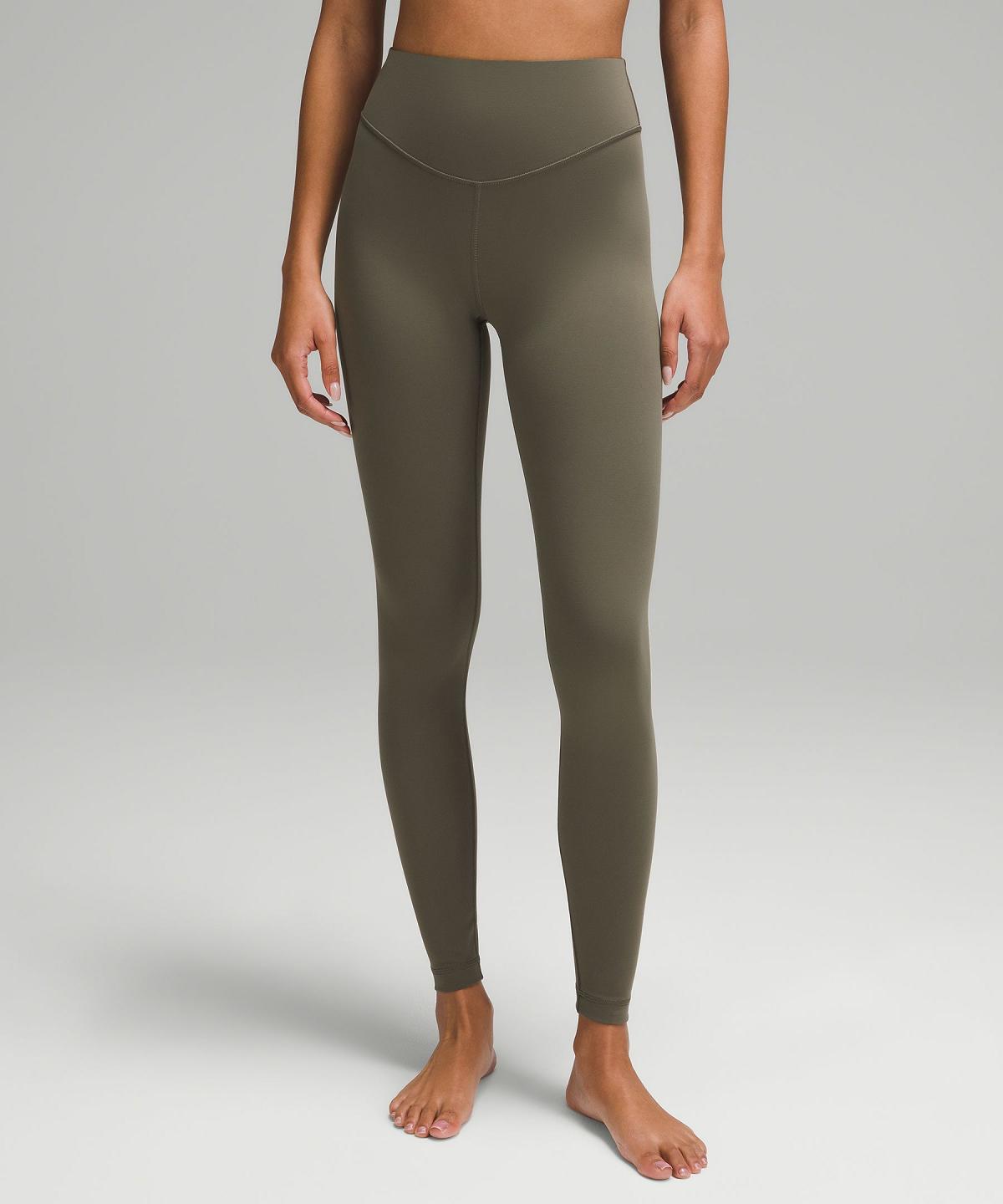 Lululemon Wunder Under SmoothCover High-Rise Tight 28" Bukse Dame Grønn | NO_LuLu34122