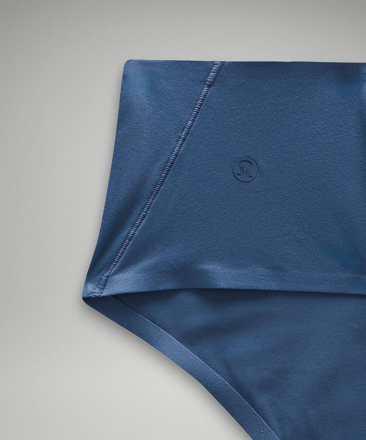 Lululemon Wundermost Ultra-Soft Nulu High-Waist Thong Undertøy Dame Blå | NO_LuLu80532