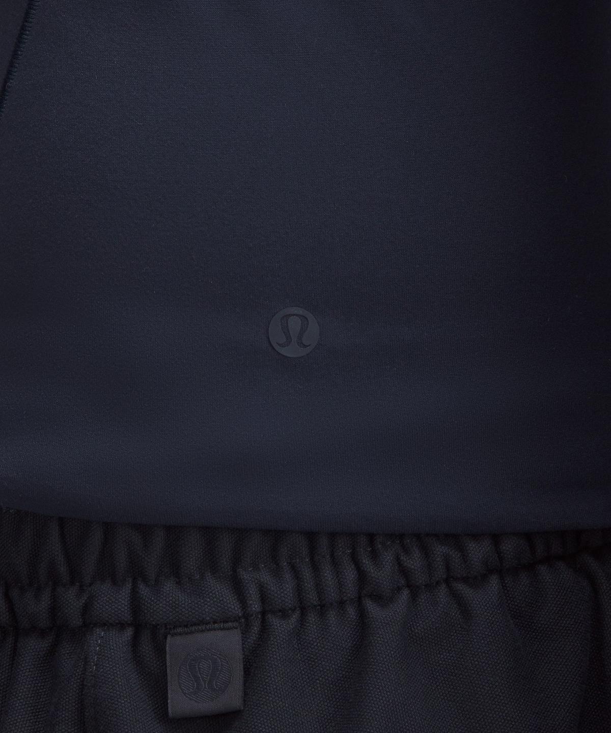 Lululemon Wundermost Ultra-Soft Nulu Hip-Length Crew Short-Sleeve Skjorte Dame Marineblå | NO_LuLu55763