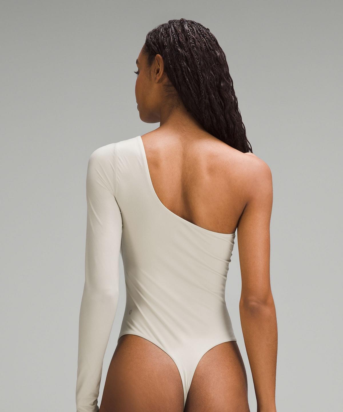 Lululemon Wundermost Ultra-Soft Nulu Long-Sleeve One-Shoulder Langermet Skjorte Dame Brune | NO_LuLu76078