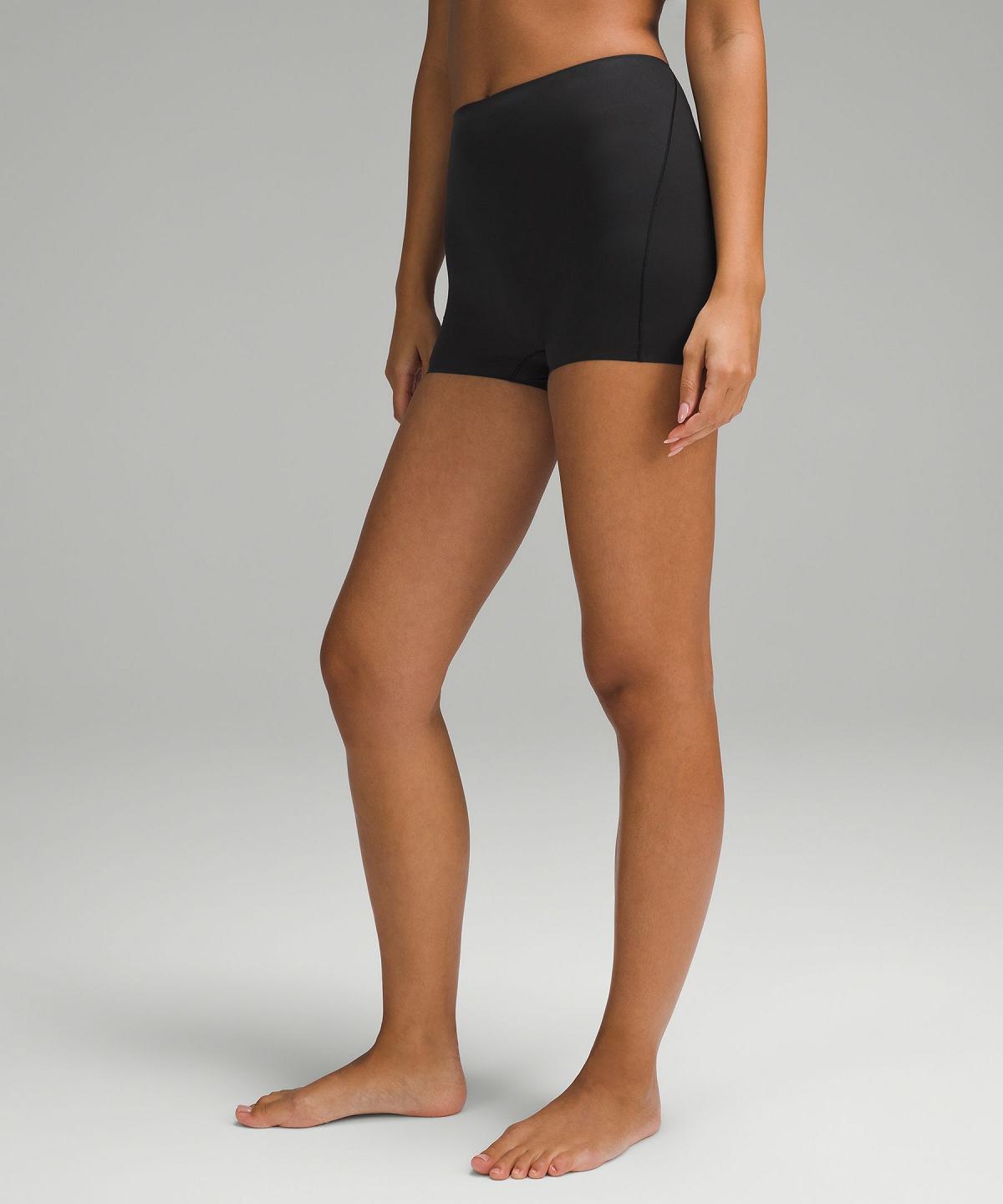 Lululemon Wundermost Ultra-Soft Nulu Super-High-Rise Shortie2" Undertøy Dame Svarte | NO_LuLu88735