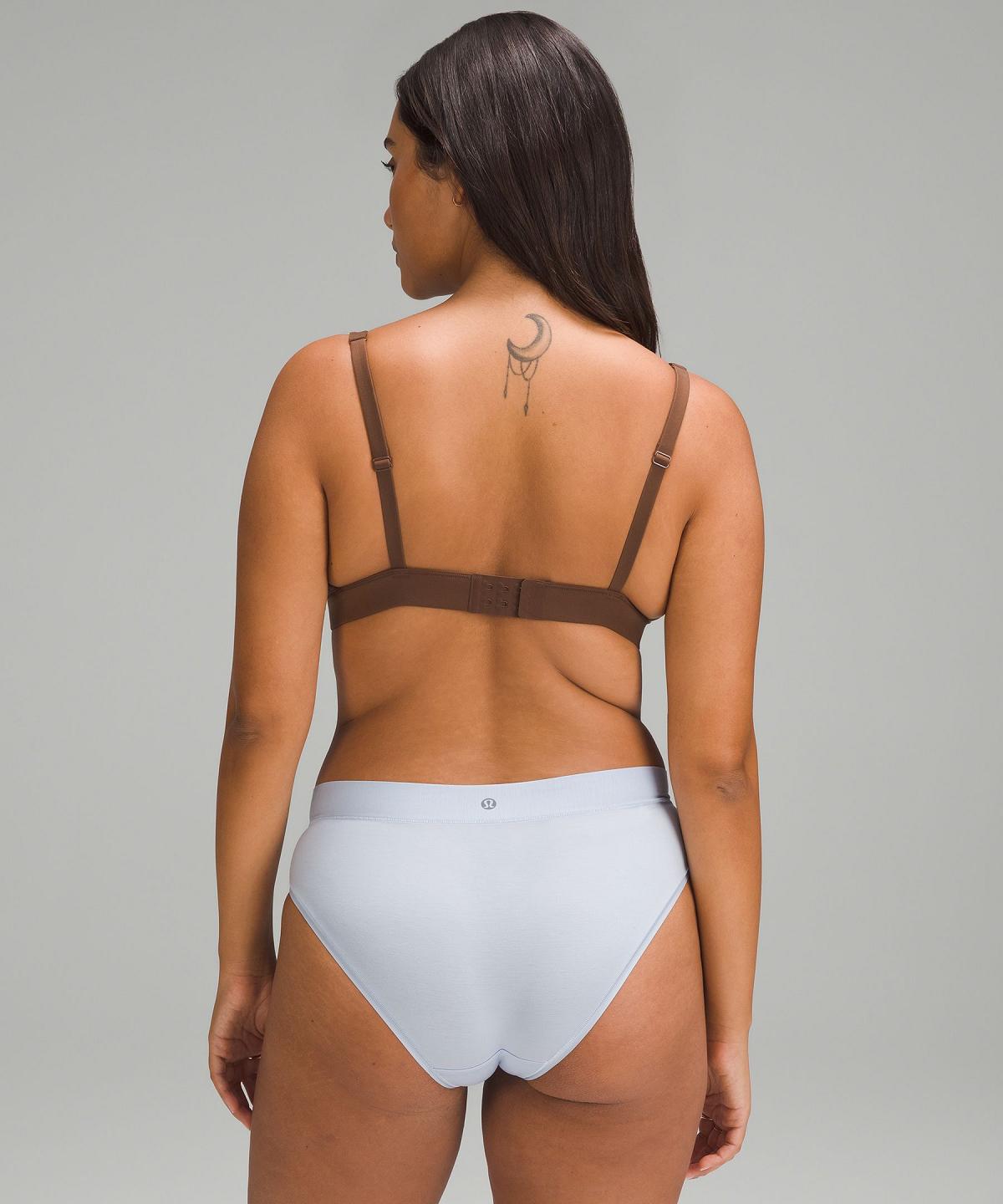 Lululemon Wundermost Ultra-Soft Nulu Trianglelette A–D Cups Sports BH Dame Brune | NO_LuLu35830