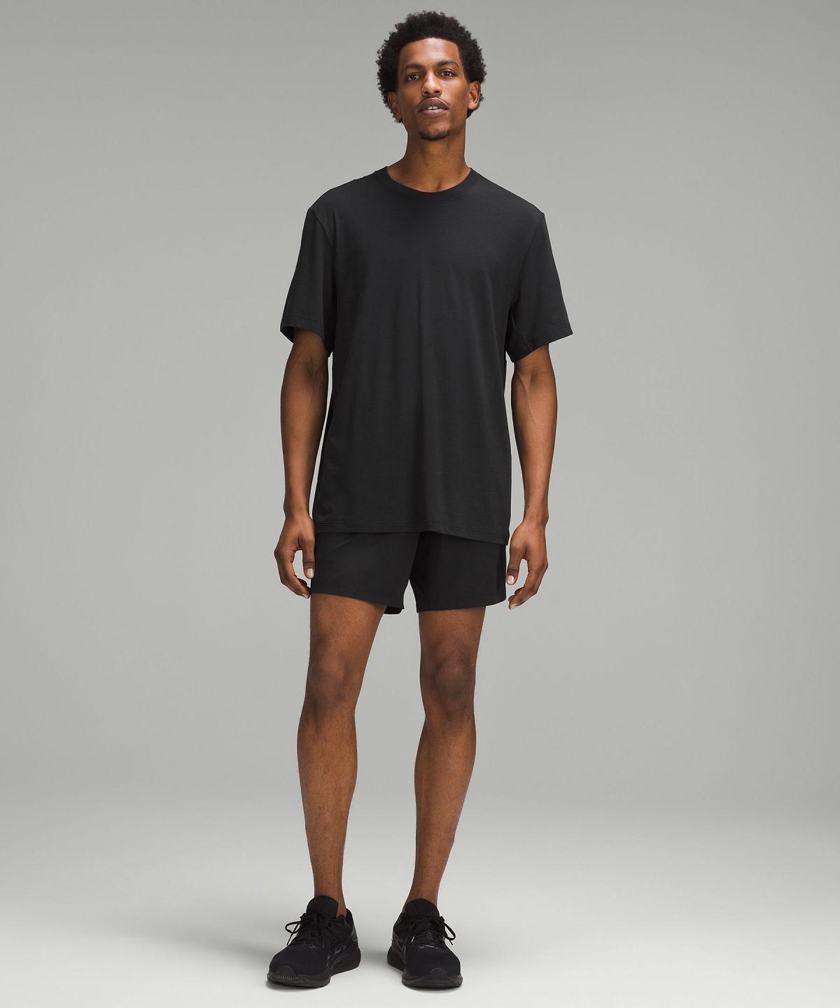 Lululemon Zeroed In Short-Sleeve T-skjorte Herre Svarte | NO_LuLu11254