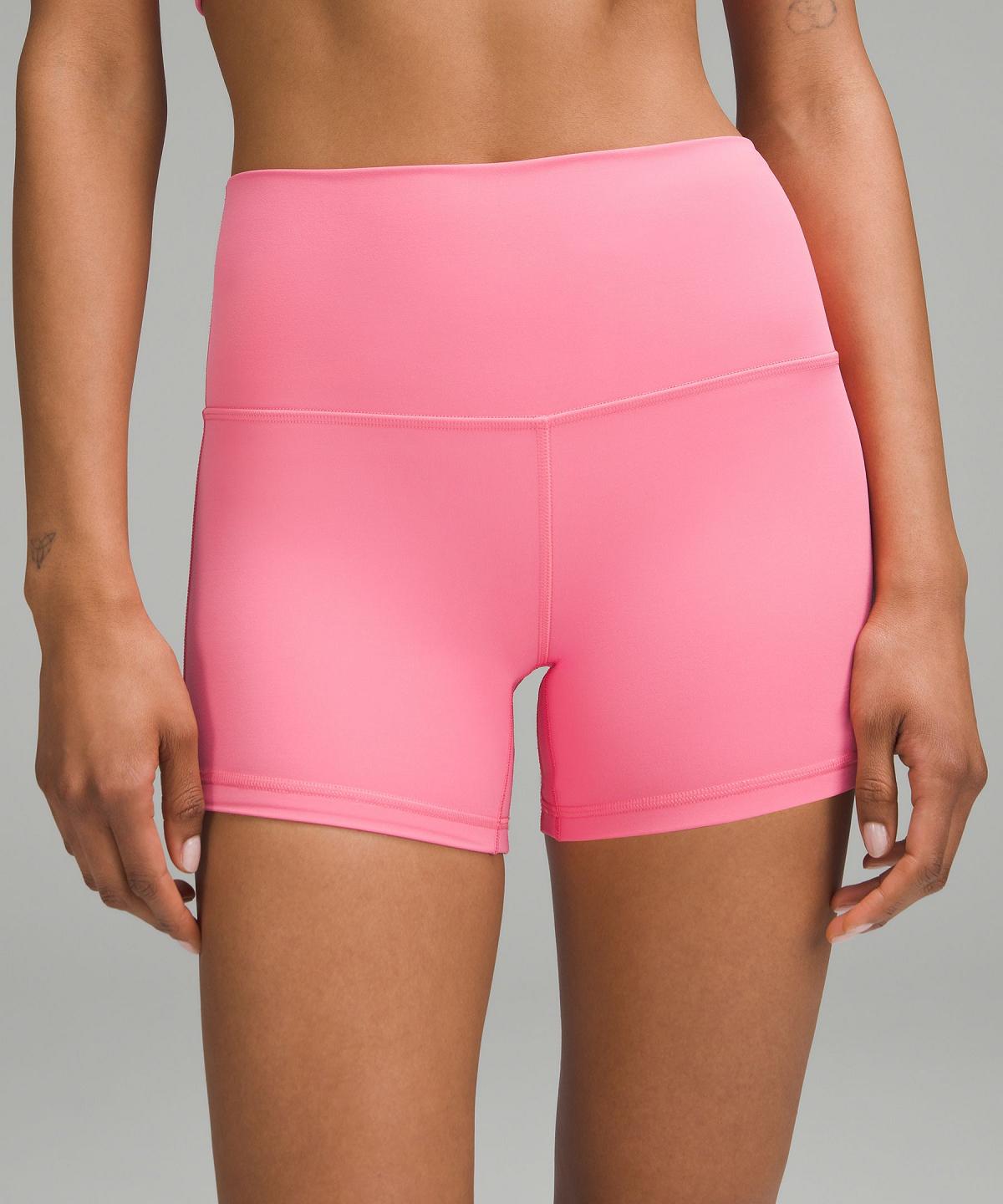 Lululemon lululemon Align™ High-Rise 4" Shorts Dame Rosa | NO_LuLu47829