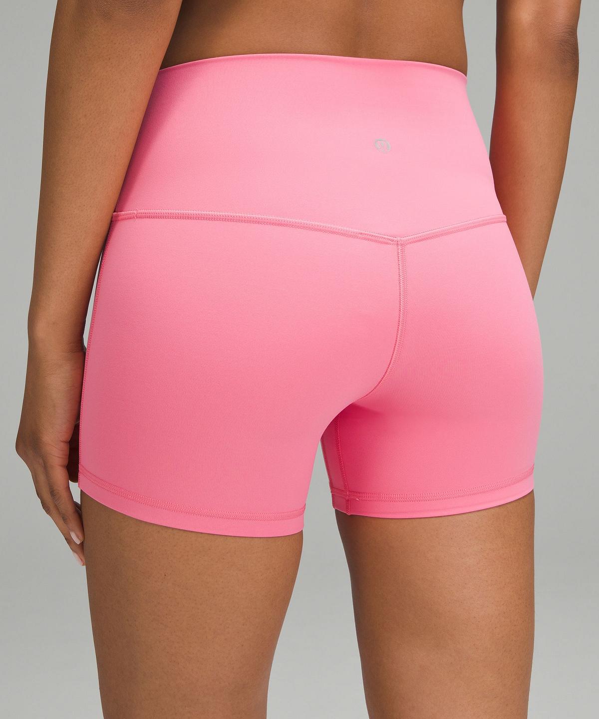 Lululemon lululemon Align™ High-Rise 4" Shorts Dame Rosa | NO_LuLu47829