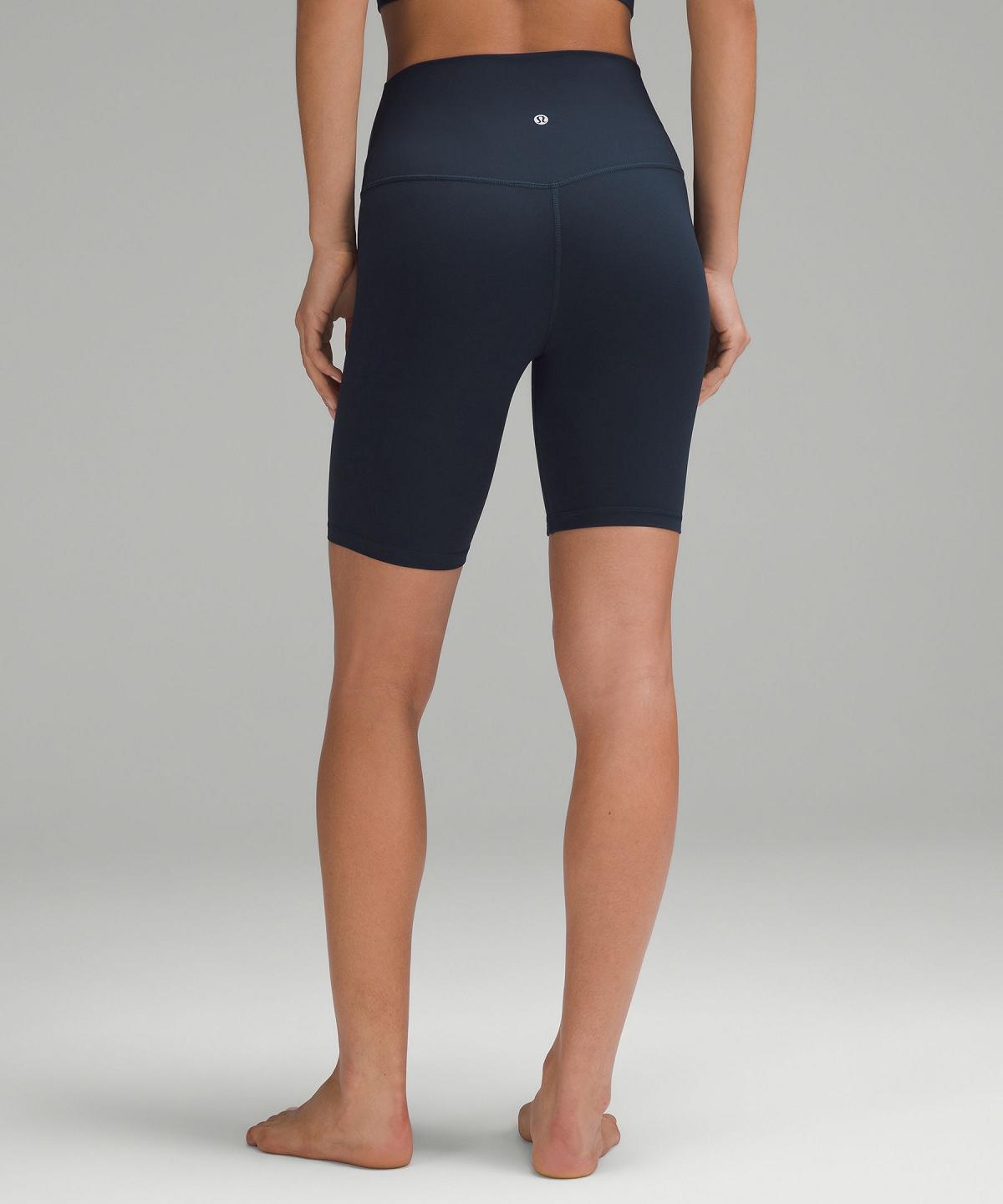 Lululemon lululemon Align™ High-Rise 8" Shorts Dame Marineblå | NO_LuLu54524