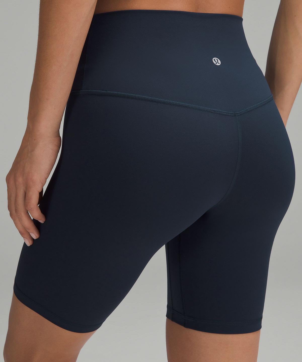 Lululemon lululemon Align™ High-Rise 8" Shorts Dame Marineblå | NO_LuLu54524